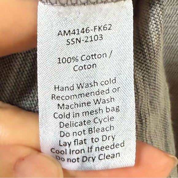 ATM Anthony Thomas Melillo Men's Distressed Ombre Long Sleeve Tee XL NWOT - Picture 6 of 12